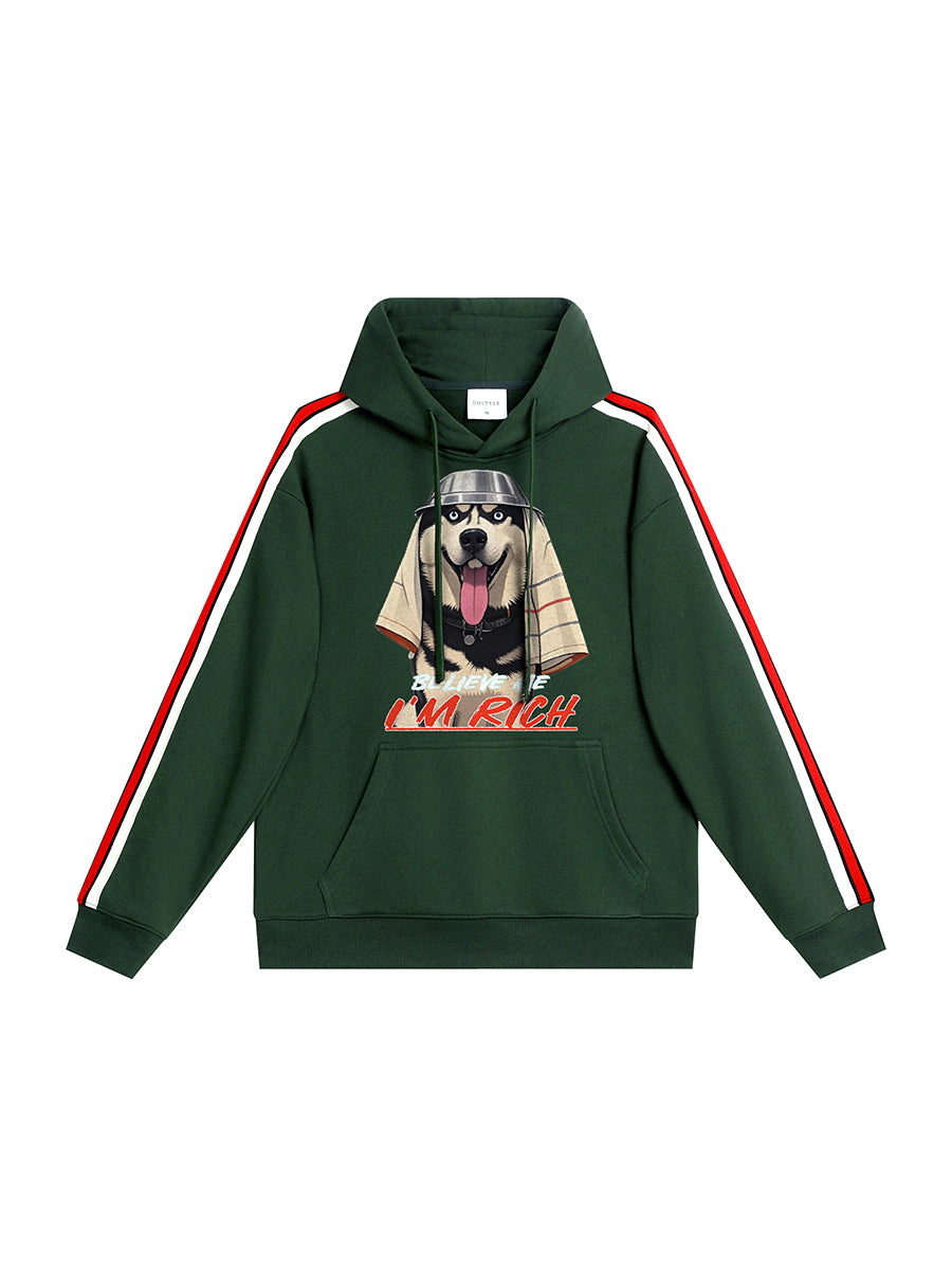 ReDraw Design Hooded Sweatshirt Hoodie 55016 Believe RICH