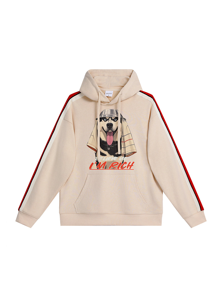 ReDraw Design Hooded Sweatshirt Hoodie 55016 Believe RICH