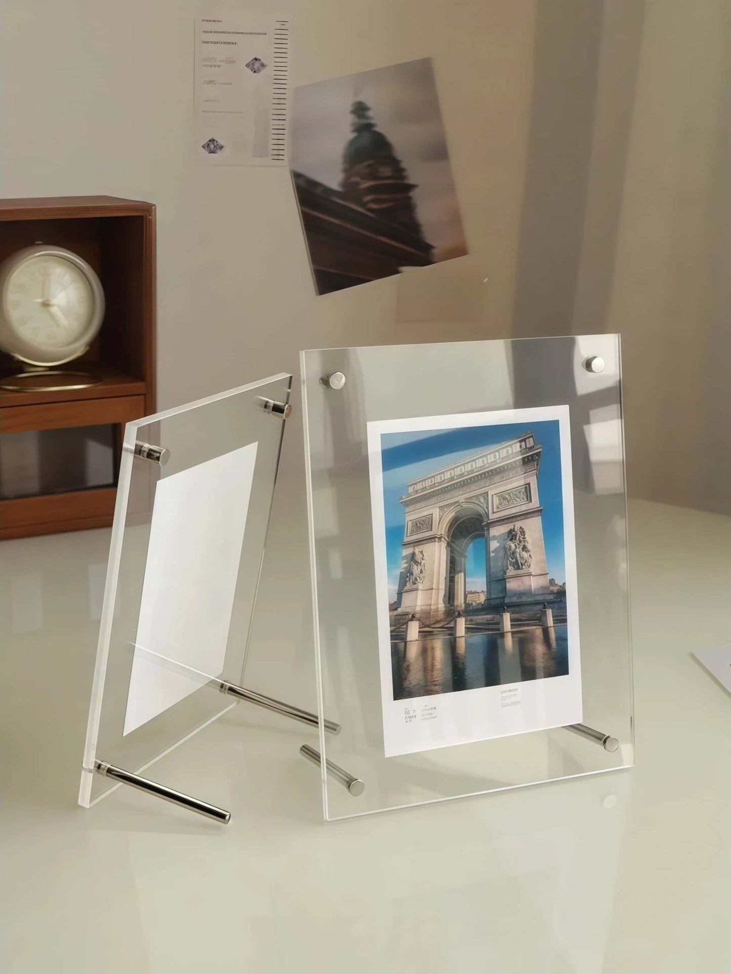 Drawear - Clear Acrylic Self - Standing Photo Frames – Perfect for Showcasing Memories!