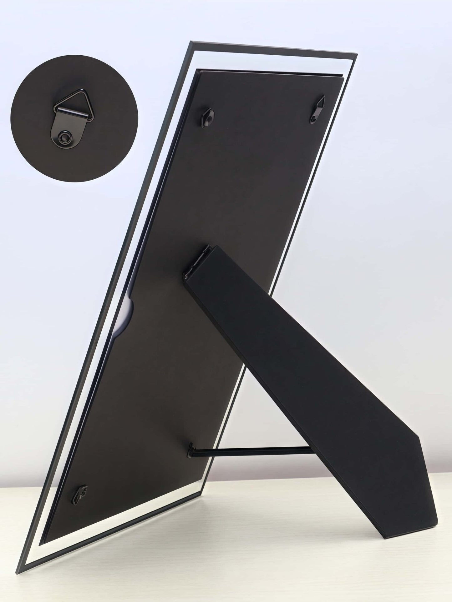 Drawear - Glass Photo Frame for Photo Display Stand on Tabletop