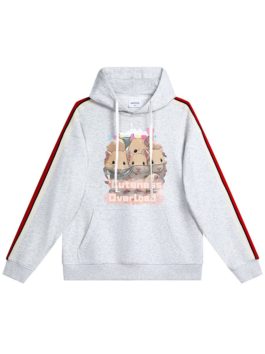 Drawear - ReDraw Design Hooded Sweatshirt Hoodie 55016 Cuteness Overload