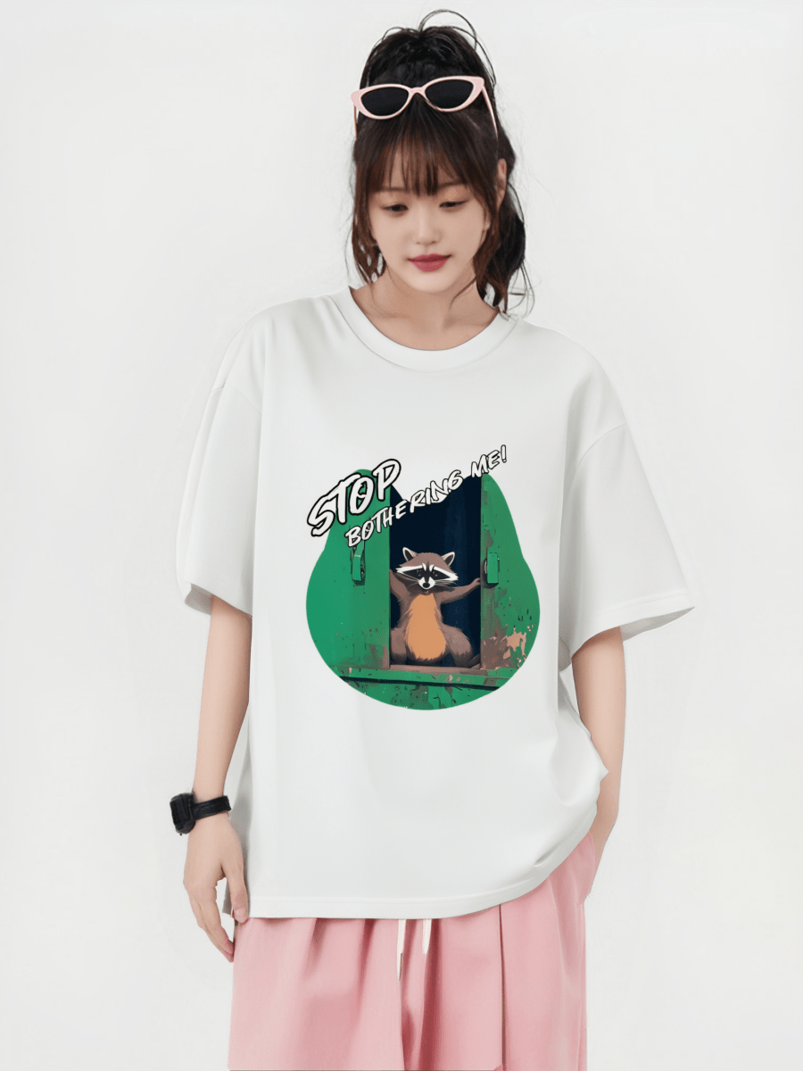 Drawear - Redraw pictures to a wearable Art T-Shirt (Raccoon Stop Bothering)