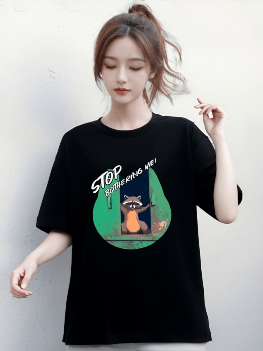 Drawear - Redraw pictures to a wearable Art T-Shirt (Raccoon Stop Bothering)