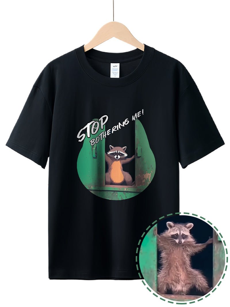 Drawear - Redraw pictures to a wearable Art T-Shirt (Raccoon Stop Bothering)