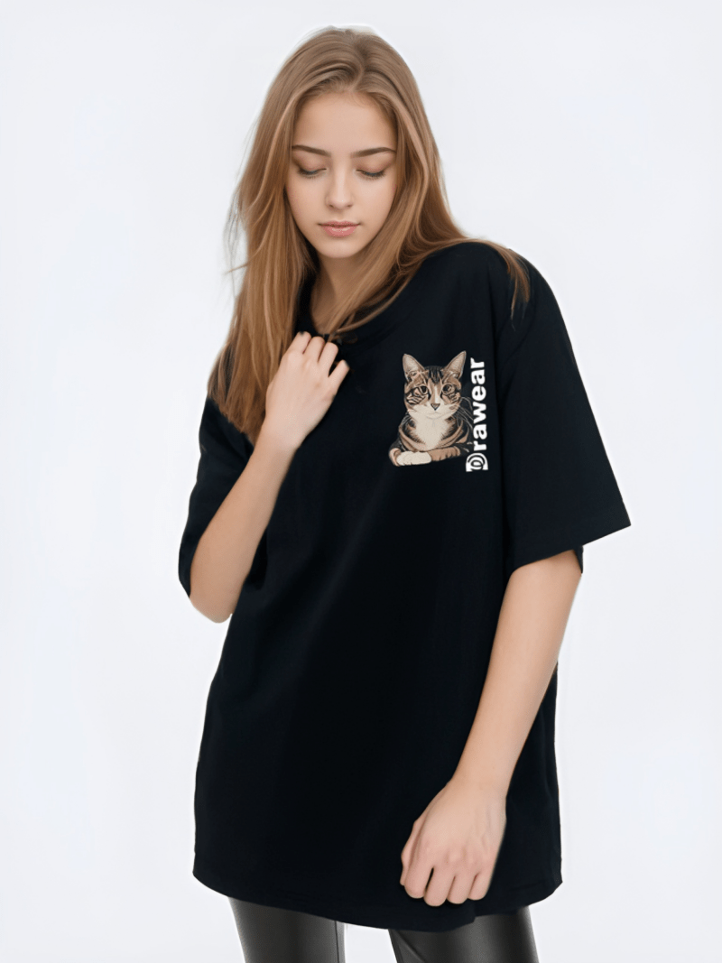 Drawear - Redraw pictures to a wearable Art T-Shirt(Cat Name: Dongdong)