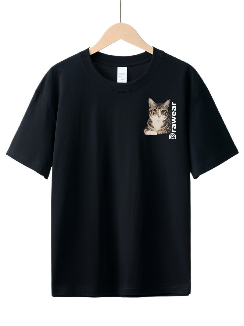 Drawear - Redraw pictures to a wearable Art T-Shirt(Cat Name: Dongdong)