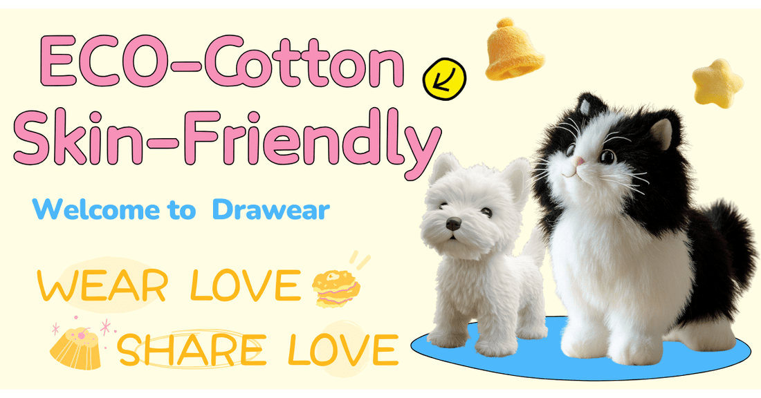 Custom Pet Apparel: Cotton Tees & Fleece-Lined Hoodies for Warm Winter Walks (And a Cause!) - Drawear