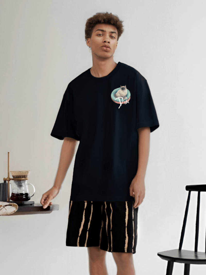 Drawear - Redraw pictures to a wearable Art T-Shirt(Cat Name: Didi)