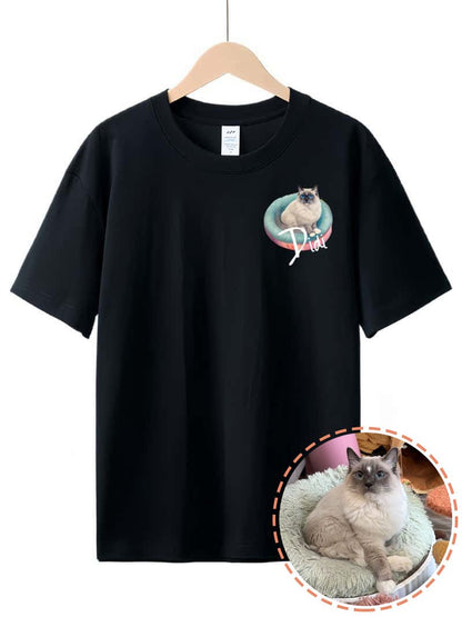 Drawear - Redraw pictures to a wearable Art T-Shirt(Cat Name: Didi)