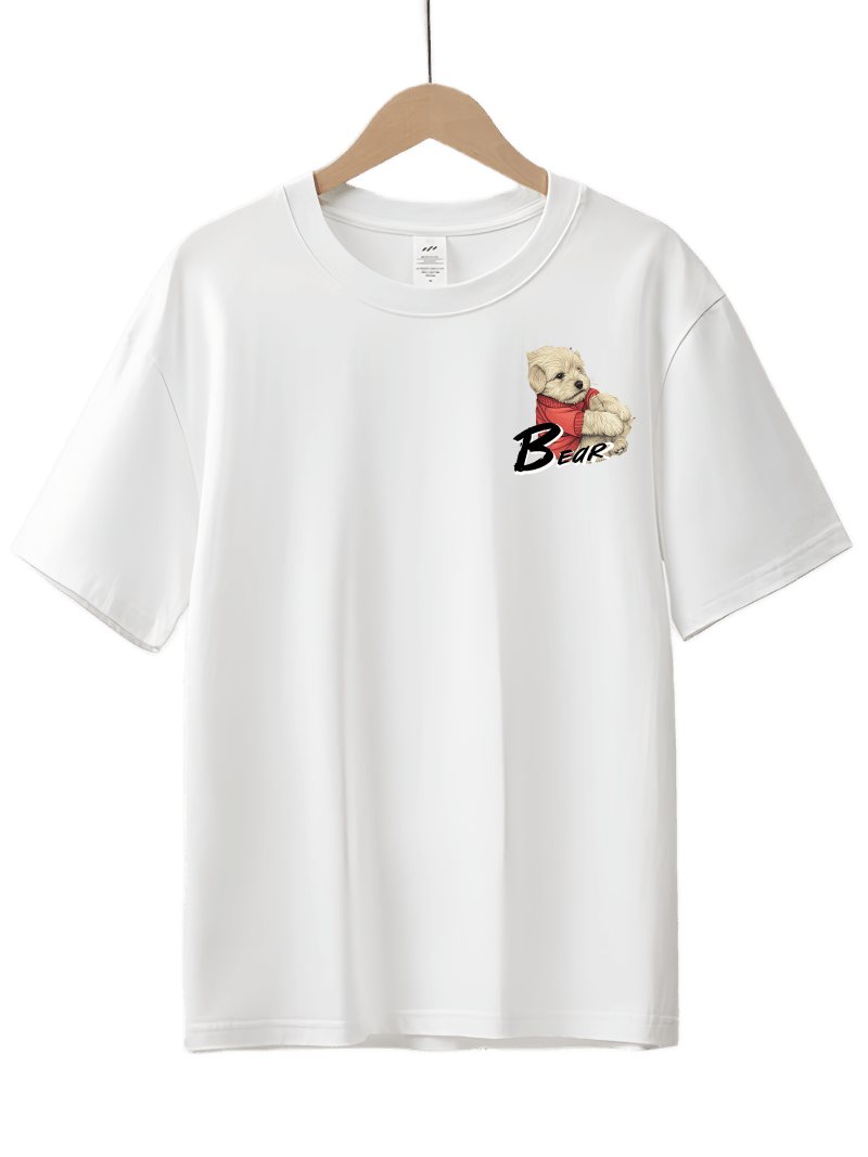 Drawear - Redraw pictures to a wearable Art T-Shirt(Dog Name: Bear)
